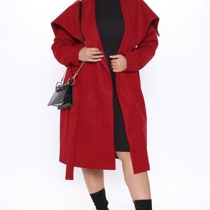 Red Trench Coat